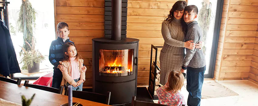 Morso Cast Iron Fireplace Insert Installation in Altoona, Pennsylvania
