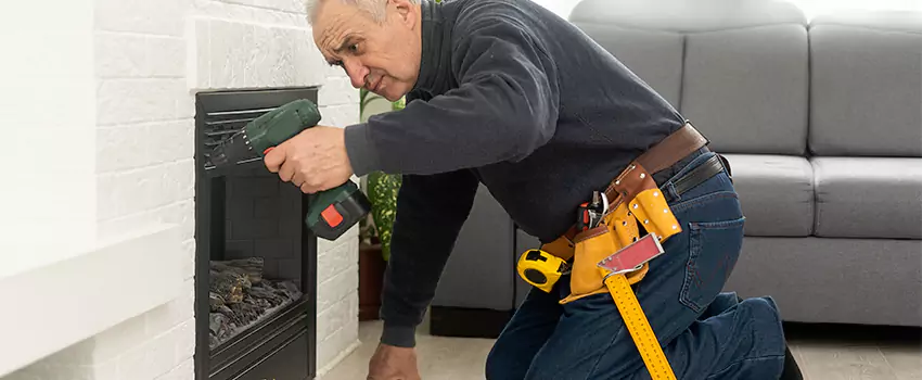 New Indoor Fireplace Installation in Altoona, Pennsylvania