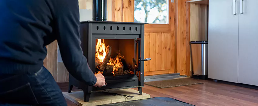 Open Hearth Wood Fireplace Installation in Altoona, PA