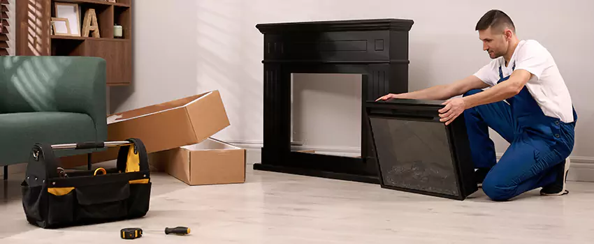 Old Rusted Metal Fireplace Repair And Replacement in Altoona, PA